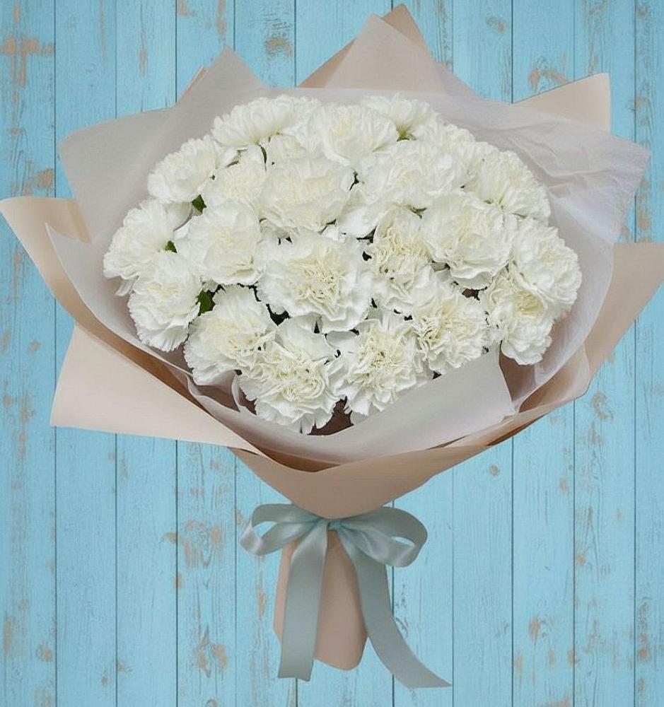 Букет цветов из: Гвоздики в Кизеле