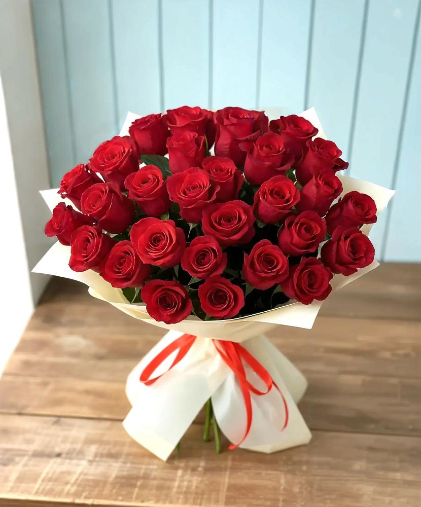 Букет 29 Красных роз в Кизеле