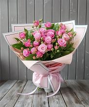Букет Розовый кустик #REPLACE_PRED# Кизеле
