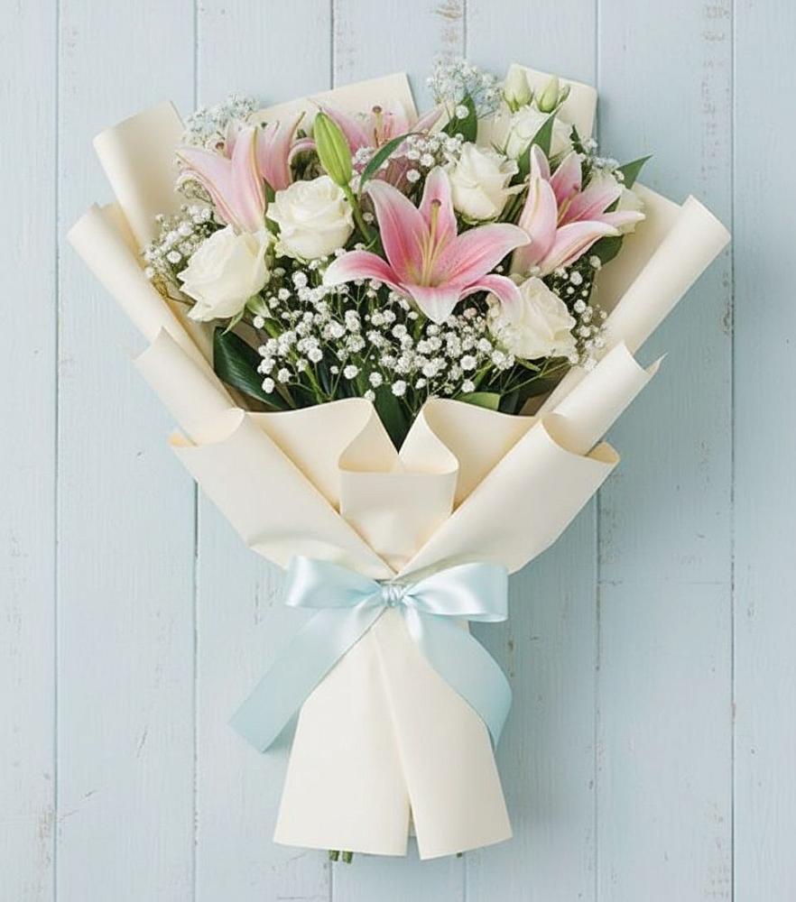 Букет цветов из: Лилии в Кизеле