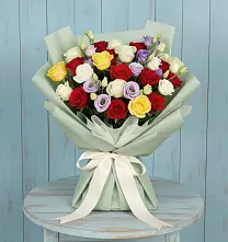 Букет цветов из:  Розы в Кизеле