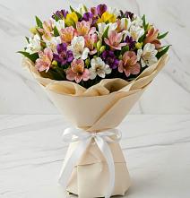 Букет цветов из:  Альстромерии в Кизеле