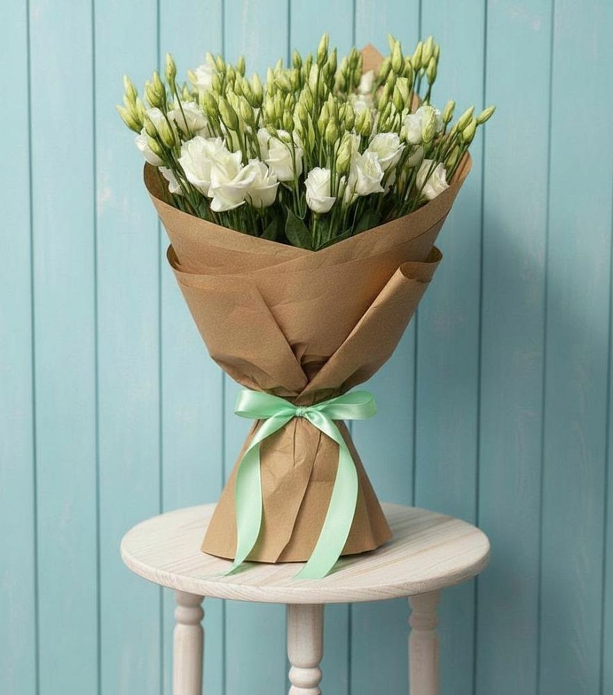 Букет цветов из: Лизиантусы в Кизеле