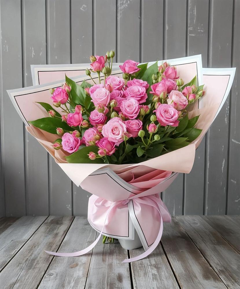Букет Розовый кустик в Кизеле