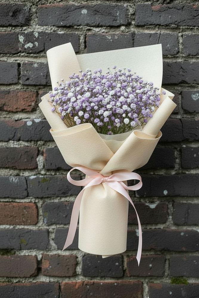 Букет цветов из: Гипсофила в Кизеле