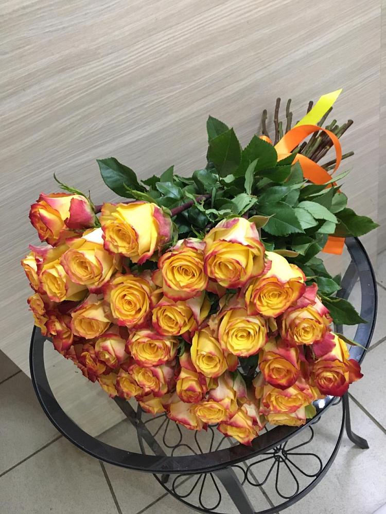 Букет Желтые розы в Кизеле