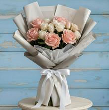 Букет цветов из:  Розы #REPLACE_PRED# Кизеле