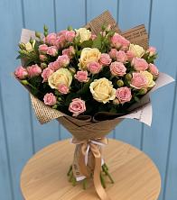 Букет цветов из:  Розы в Кизеле
